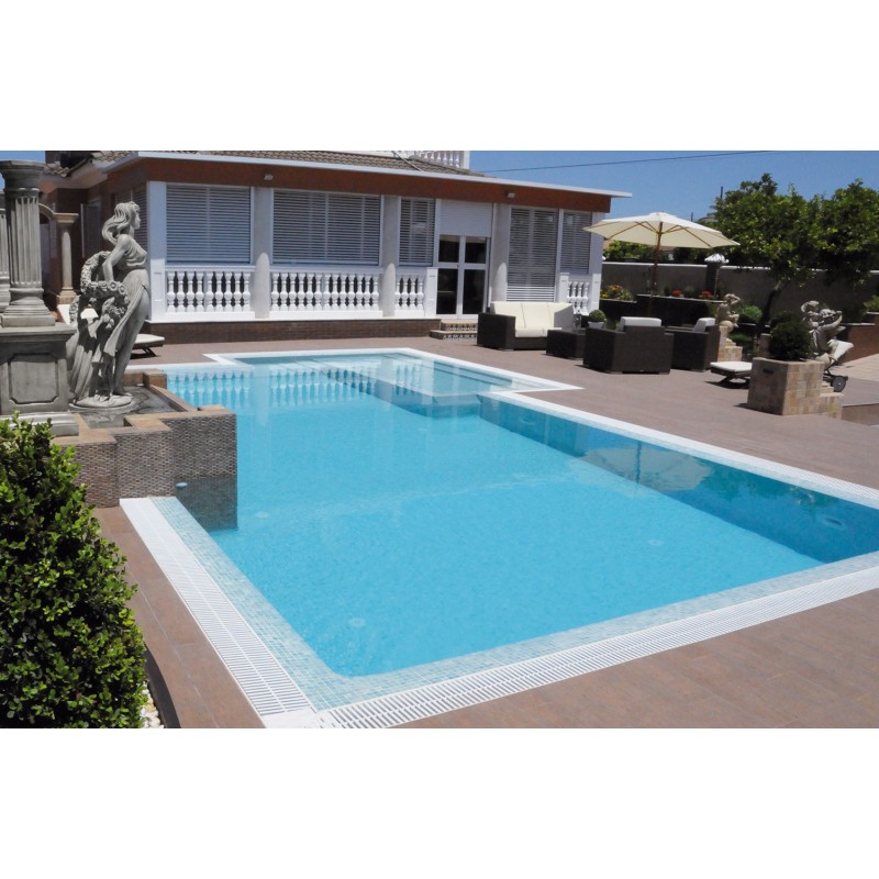 Mosaique piscine Nieve bleu celeste 3004 31.6x31.6 cm - 2 m² - As