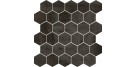 Mosaico Hexagono Acero Black Cifre Cerámica Acero Lapatto Cifre cerámica