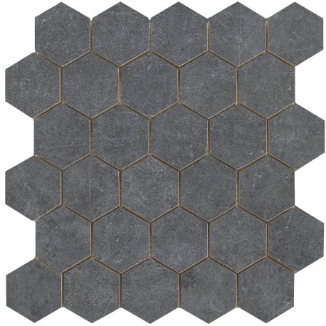 Cifre Materia Antracite mosaico hexagonal