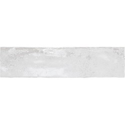 Cifre Industrial White 7,5x30 plaqueta de pasta blanca brillo