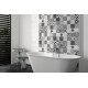 Tau Cerámica Sun blanco azulejos para baño 25x75