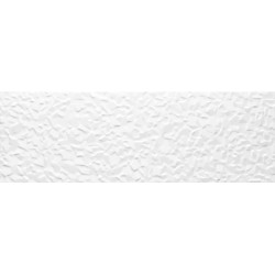 Tau Cerámica Sun blanco relieve Iceberg azulejos 25x75 Tau Sun Azulejo de Baños y Cocinas Blanco Tau Cerámica