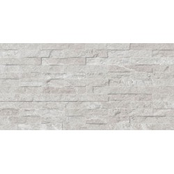 Codicer. Revêtement mural en Gres Cerame imitation ardoise Makalu Silver 33x66 Codicer Makalu Tibet Grès Cerame aspect ardoi...