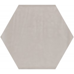Prissmacer. Carrelage hexagonal Shiny Topo aspect manuel 19.8x22.9 Prissmacer  Shiny Faïence hexagonale brillant Prissmacer