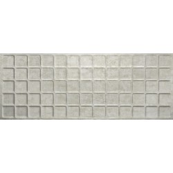 Aparici. Grunge Square White 45x120 rect faïence efett métal Aparici  Grunge Wall Faïence métallique 45x120 rec Aparici