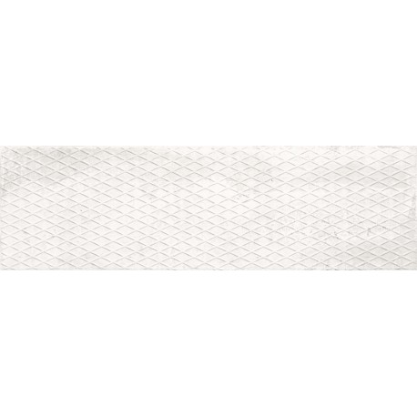 Aparici. Metallic wall white Plate 29,7x99,5 rec Aparici Metallic wall 30x100 Rec Aparici
