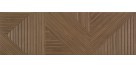 Colorker. Tangram Cofee 31x100 rec Colorker Tangram Faïence effet marqueterie Colorker