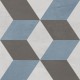 Tau Cerámica. Classics Rubik Gray 22,3x22,3 Porcelánico imitación hidráulico
