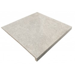 Keros. Marche extrudée Redstone Gris 33x33 antislip  Redstone Carrelage Pierre d'extérieur Keros