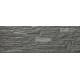 Geotiles. Mubi Negro 17x52 slim 8,8mm Geotiles Mubi Porcelánico efecto piedra 17x52 Geotiles