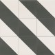 Mainzu. Fired middle Black 20x20 Mainzu Fired pavimento hidraulico 20x20 Mainzu