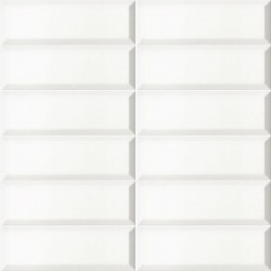 Mainzu. Bissel Blanco Mate 10x30 Mainzu Solid white Liso y bisel 10x30 Mainzu