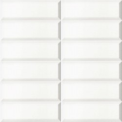 Mainzu. Bissel Blanco Mate 10x30 Mainzu Solid white Liso y bisel 10x30 Mainzu