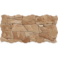 Keros. Piedra Cuero 23x46 Irregular Keros Piedra Porcelánico irregular exterior Keros