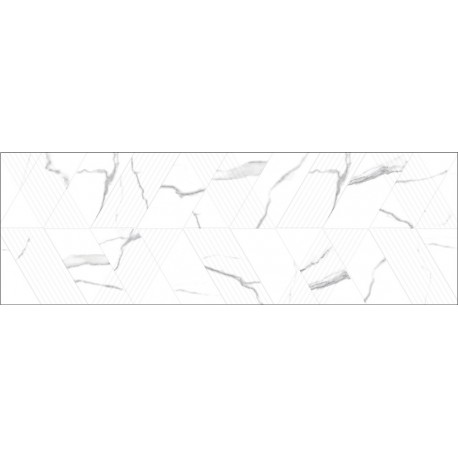 Geotiles. Faïence imitation marbre rectifié Decor Alejandra Luxor Blanco 30x90 Geotiles Luxor Faïence efett marbre Geotiles