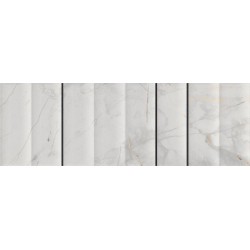 Vives. Azulejo efecto mármol Izmir-R Mate Carbon 32x99 cm Vives Erdek Revestimiento efecto mármol Vives
