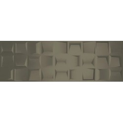 SHO. Colours Relief Square Silver matt 33x100rec Azulejos Sanchis  Colours Faïence monochrome Sho