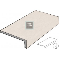 Vives. Huella Bali Beige Antideslizante 31x60 Peldaño extrusión Vives Bali Porcelánico efecto piedra Vives