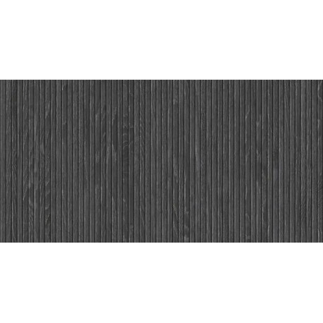 SHO. Minimal Wood Marquetry Black 60x120 rectificado Azulejos Sanchis  Minimal Wood Porcelánico efecto madera SHO