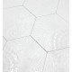 Codicer. Hexagonal Gaudi Lux White 22x25 Carrelage Brillant Codicer  Gaudi Carrelage Hexagonal Codicer