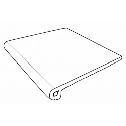 Gres de Aragon. Peldaño Redondeado Orion 33x33 Porcelánico Antideslizante Gres de Aragon Orion Porcelánico antideslizante Gr...