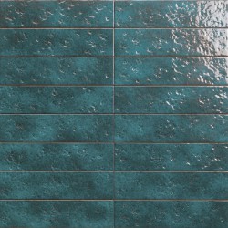 Mainzu. Amalfi Smeraldo 7,5x30 Azulejo brillo Mainzu Amalfi Azulejos efecto plaqueta Mainzu