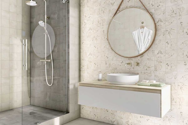  Descubre la versátil colección Soft de Mainzu. Gres porcelánico en 15x15 con efecto cemento y cinco decoraciones únicas para interiores y exteriores.