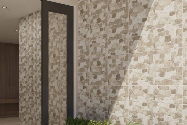 Collection Alpes en grès cérame effet pierre : résistance, durabilité et élégance pour façades et murs extérieurs
